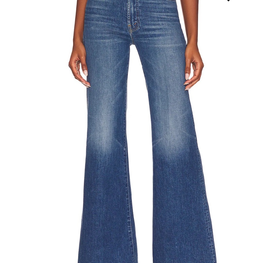 MOTHER The Hustler Roller Heel Fray Jeans